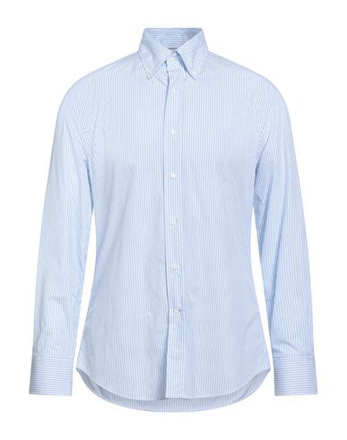 Man Shirt Sky blue Size XS Cotton