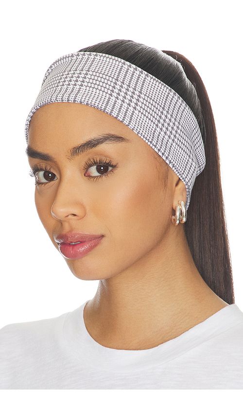 Astoria Headband in Plaid. a