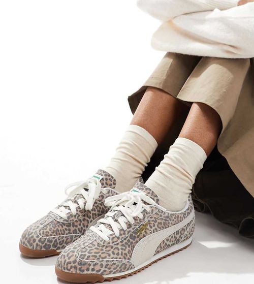 Arizona sneakers in all over leopard print-Multi
