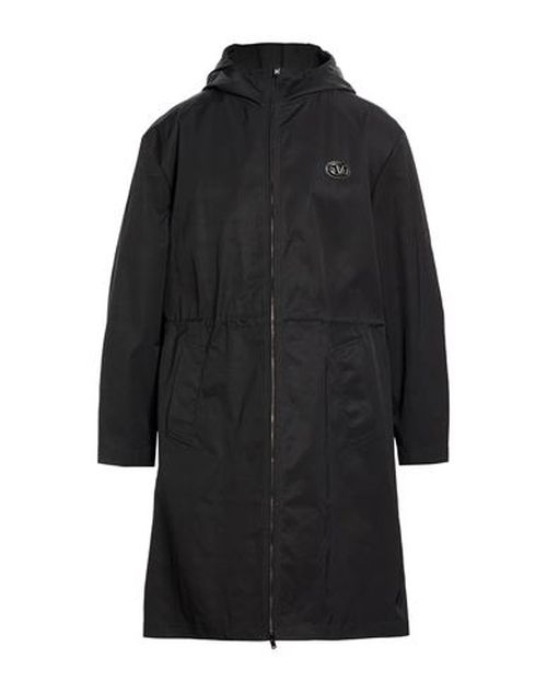 Man Overcoat & Trench Coat Black Size 40 Polyester, Elastomultiester, Leather
