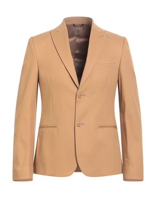 Man Blazer Sand Size 46 Cotton, Elastane