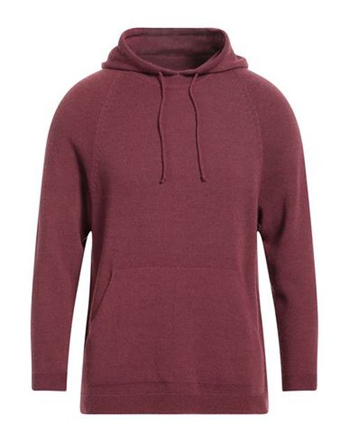 Rossopuro Man Sweater Garnet Size 7 Wool, Cashmere