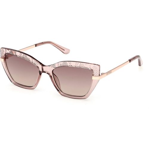Guess Mujer Guess GU00216 57F Gafas de sol Inyectado Beige Marrón Cuadrada Norma