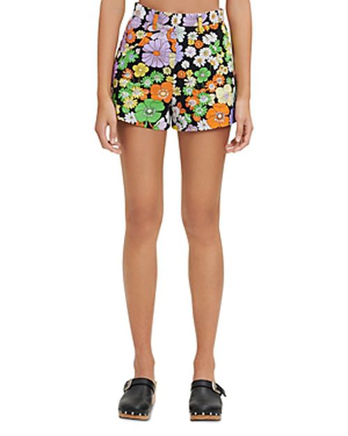 Iseven Floral Print Shorts
