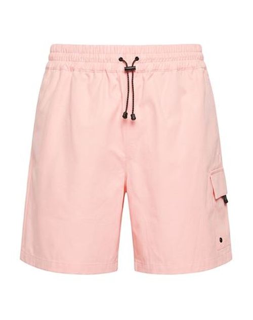Man Shorts & Bermuda Shorts Pink Size L Cotton