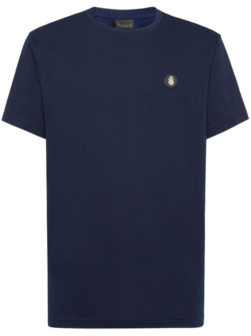 Logo-patch T-shirt - Blue