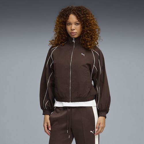 PUMA T7 Women's Balloon Jacket in Brown
