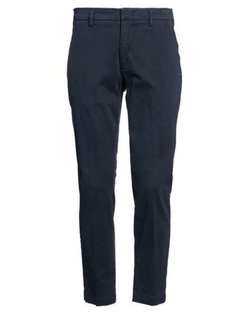 Man Pants Midnight blue Size 40 Cotton, Elastane