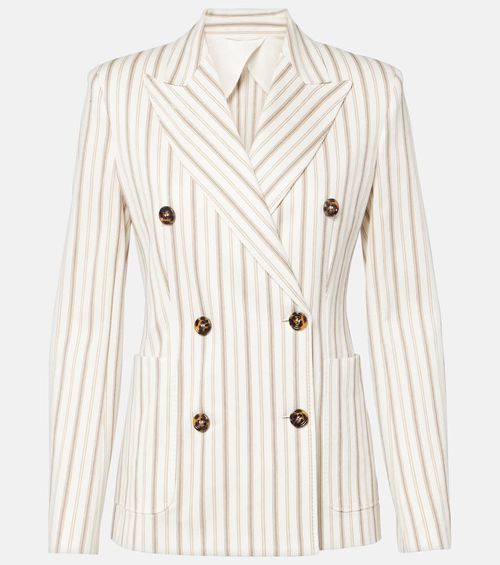 Pensile cotton and linen blazer