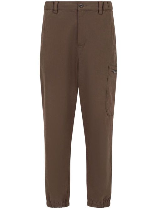 Straight-leg jeans - Brown