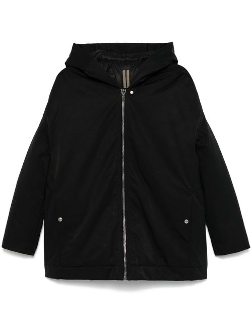 Hooded Peter coat - Black