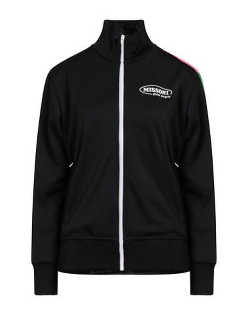 Man Sweatshirt Black Size XXS Polyester, Elastane, Cotton