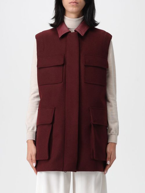 Blazer Woman color Burgundy