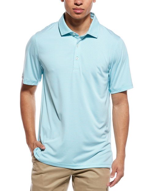 Brunch Micro Stripe Polo Shirt
