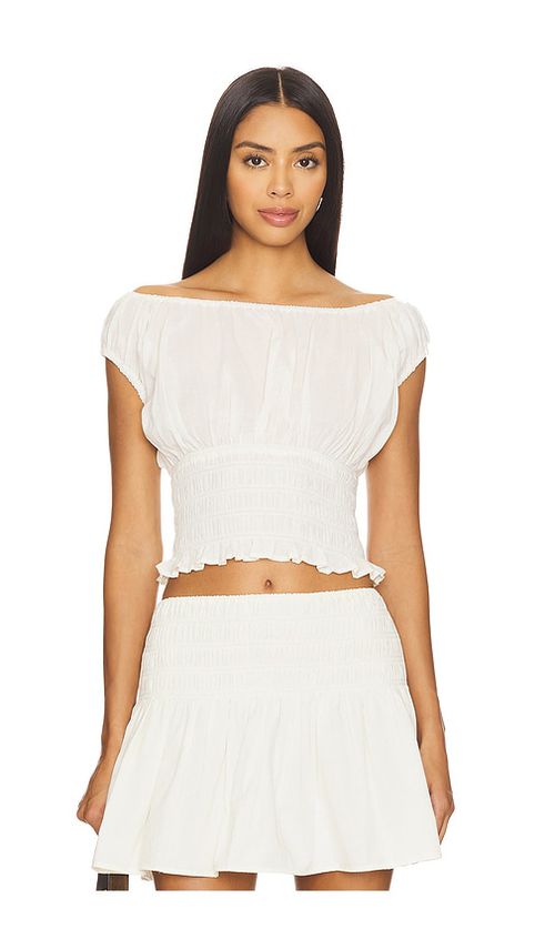 Tularosa OBERTEIL MILA in Cream. Größe XS. Also in L, M