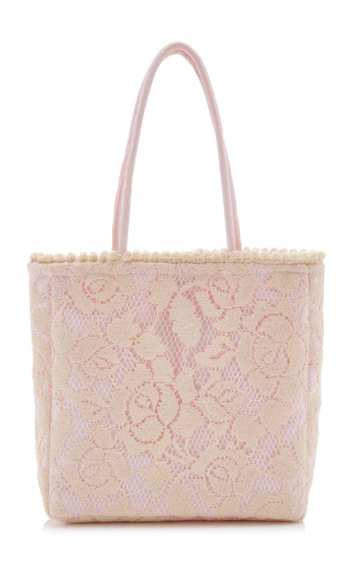 Exclusive La Isla Leah Small Lace Tote Bag - Moda Operandi