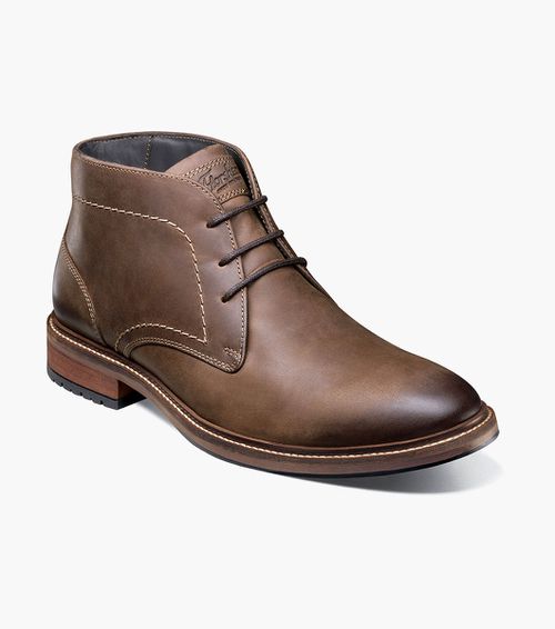 Florsheim Shoes Forge Plain Toe Chukka Boot Brown CH