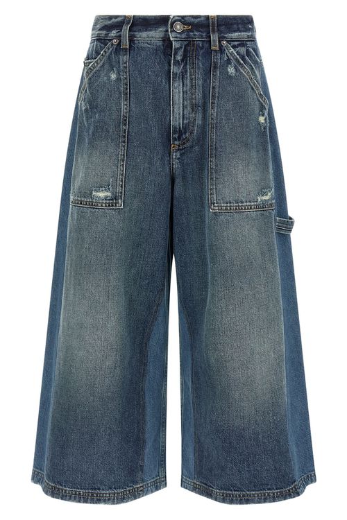 Denim Bermuda Shorts