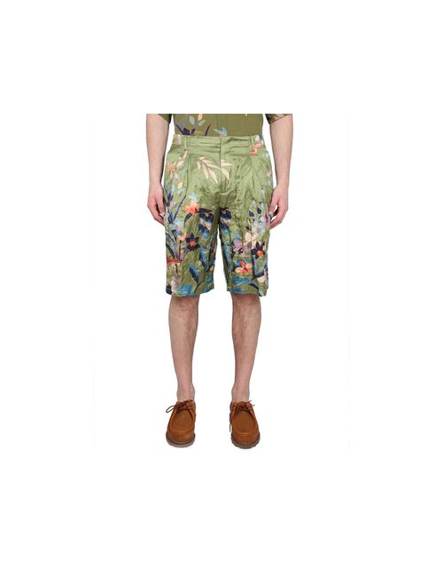 Shorts et Bermudas Bermuda Shorts With Floral Print