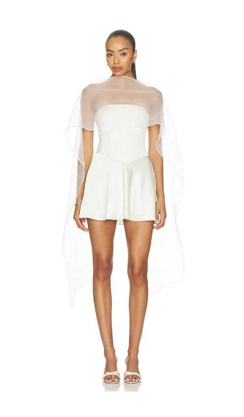 Lovers and Friends Martina Mini Dress in White. - XL also in
