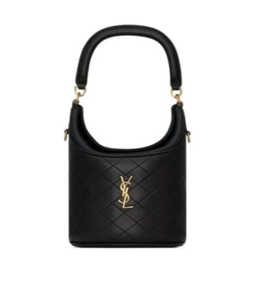 Gaby mini bucket bag in lambskin