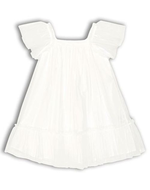 Kid Girl Kids' dress White Size 10 Cotton, Elastane