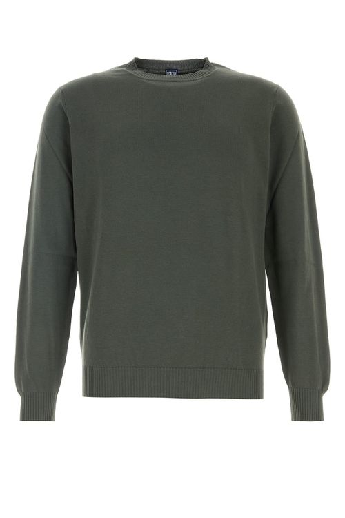 Sage green cotton sweater