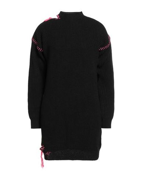 Woman Mini dress Black Size XS Acrylic, Polyester
