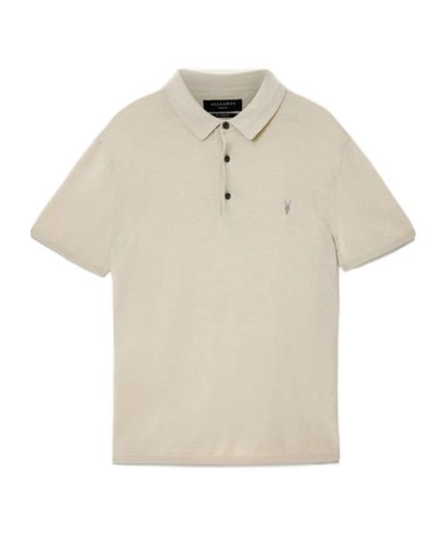 Mode Merino Short Sleeve Ramskull Polo Shirt