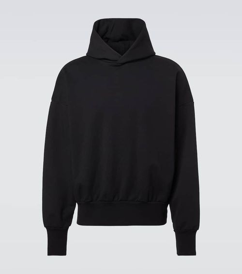 Cotton jersey hoodie