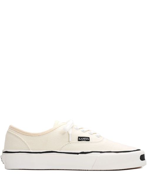 Herc canvas low-top sneakers - White