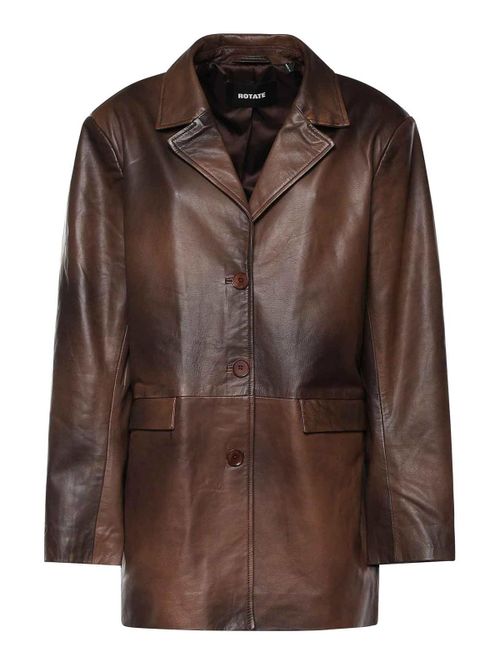 Leather Blazer