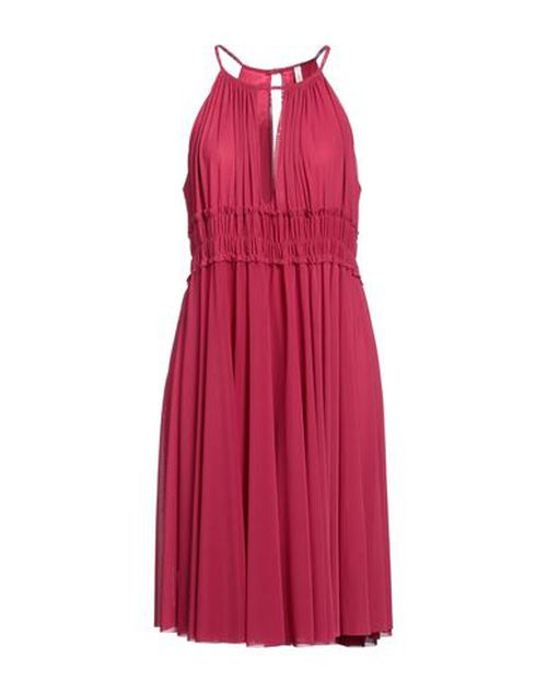 Woman Midi dress Fuchsia Size 10 Polyester