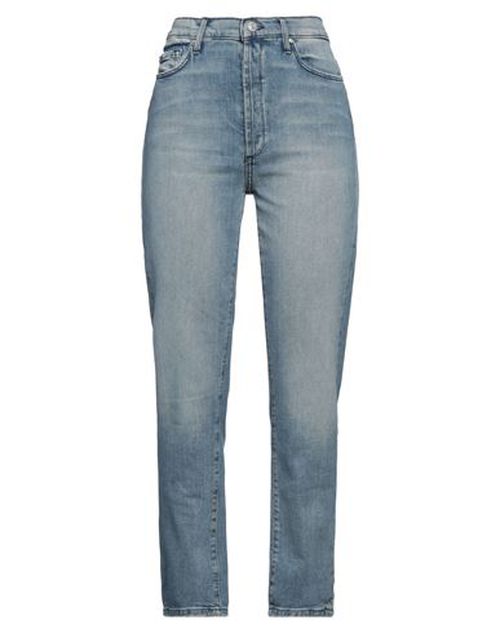Woman Jeans Blue Size 27 Cotton, Elastane