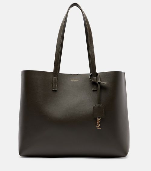 Shopping Large leather tote bag