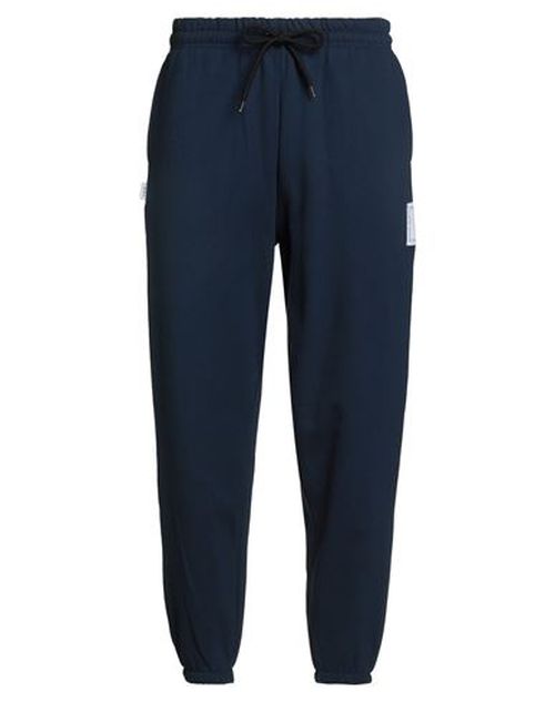 Man Pants Midnight blue Size L Cotton, Polyester