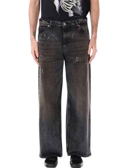 Vast Cut Wide-leg Jeans