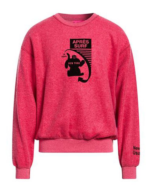 Après Surf Man Sweatshirt Red Size L Cotton, Polyester