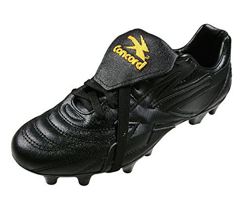 Authentic Concord Soccer Cleats Style S160XG Leather Black Firm Ground (US Footwear