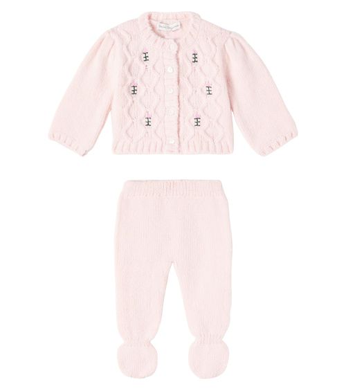 Baby Rosine set of cardigan and pants