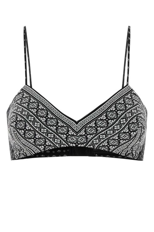 Fatntasia Crop Top — Black