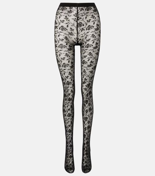 20 floral tights