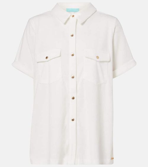 Tori cotton-blend shirt