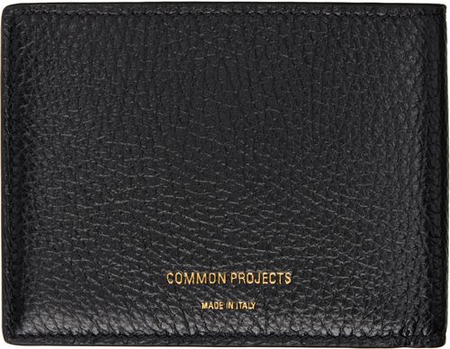 Common Projects Black Standard Wallet