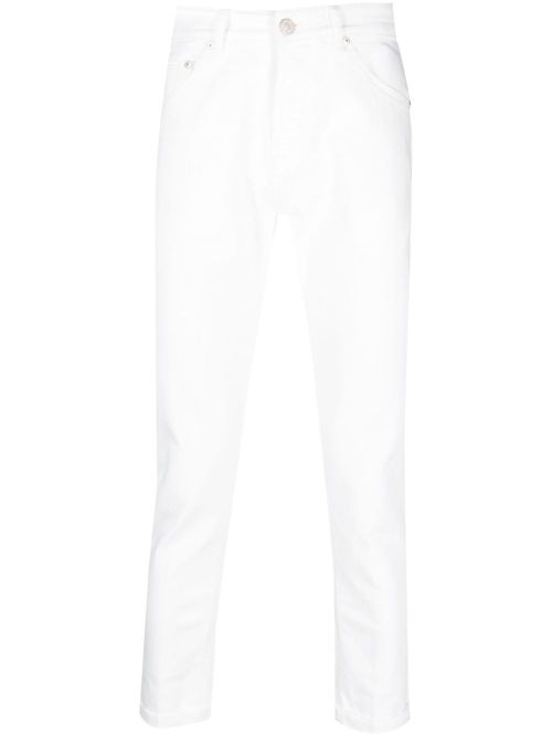 Mid-rise skinny jeans - White