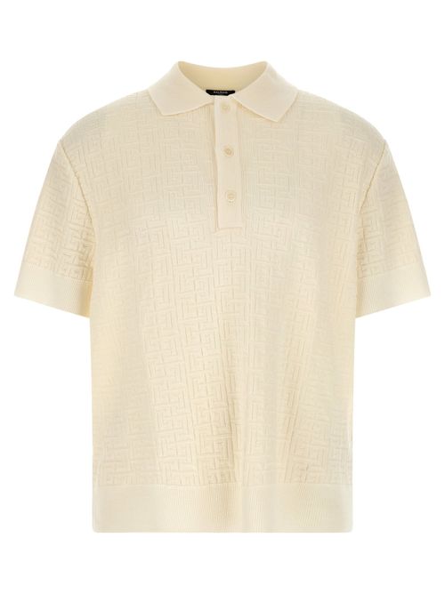 Monogram Jacquard Polo Shirt