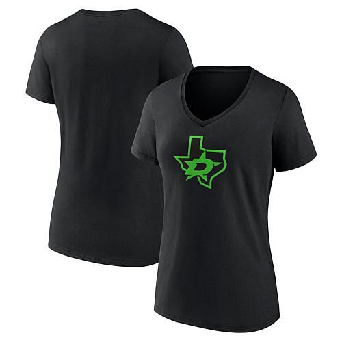 Men's Fanatics Black Dallas Stars Alternate Logo T-Shirt - Size Large