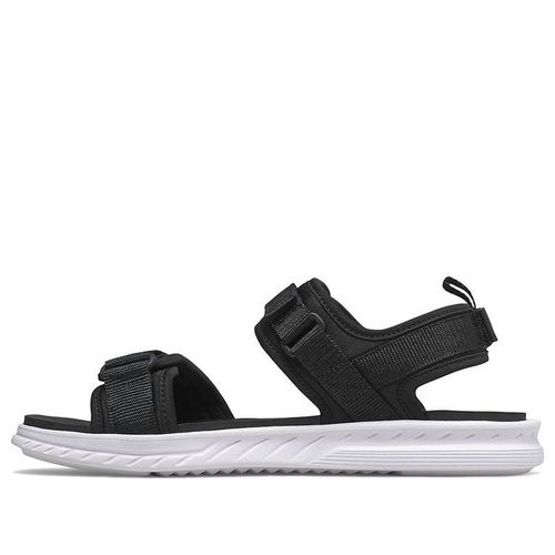 600 Series Black Unisex Sandals