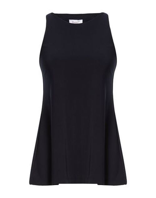 Woman Tank top Midnight blue Size M Polyester, Elastane