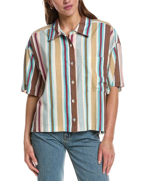 Kyle Linen-Blend Shirt